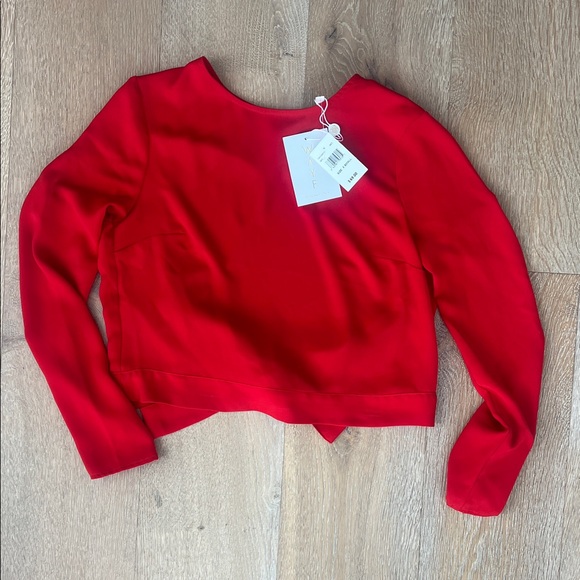 Wayf Vibrant Red Women's Sweatshirt - Picture 1 of 3